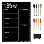 Magnetic Refrigerator Chalkboard With 8 Color Marker