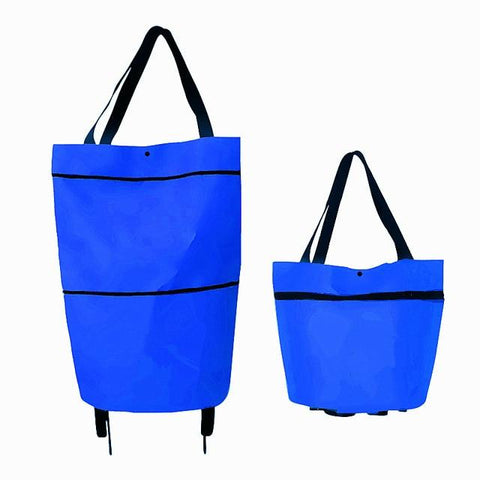 Folding Shopping Pull Cart Trolley Bag