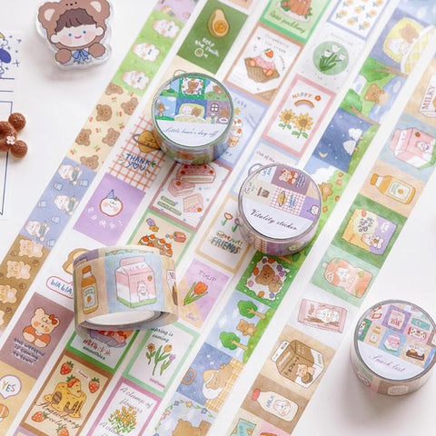 6pcs/Lot Decoration Paper Masking Tape Washi Tape