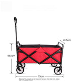 Grocery Canvas Rolling Buggies Outdoor Garden