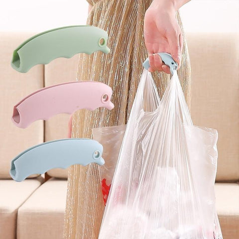 2pc Grocery Shopping Bag Silicone Lifting Holder